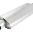Load image into Gallery viewer, Borla XR-1 Racing Sportsman 3 inch Outlet / 3 inch Inlet Oval Muffler - Side View