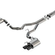 Load image into Gallery viewer, Borla 2024 Ford Mustang GT 5.0L V8 w/ Active Exhaust ATAK Cat-Back Exhaust System - Black Chrome - Main Product View