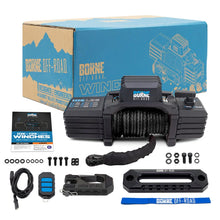 Load image into Gallery viewer, Borne Off-Road 10K Winch - Black Synthetic Rope - Additional View 15