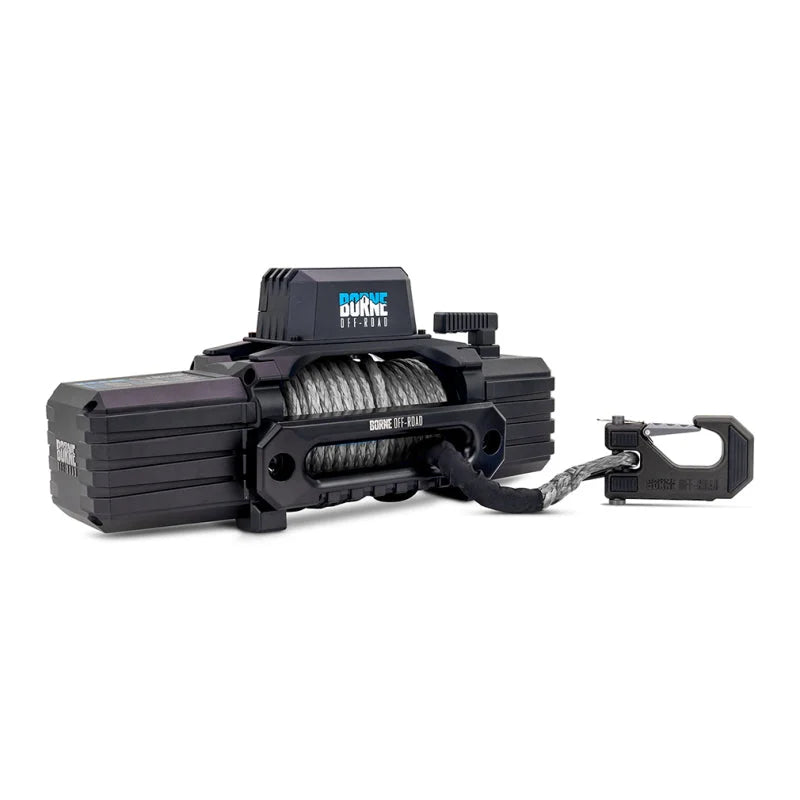 Borne Off-Road 10K Winch - Grey Synthetic Rope - Additional View 12