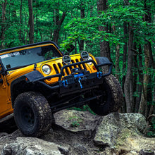 Load image into Gallery viewer, Borne Off-Road 10K Winch - Red Synthetic Rope - Additional View 14