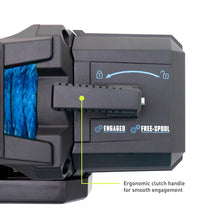 Load image into Gallery viewer, Borne Off-Road 12K Winch - Blue Synthetic Rope - Additional View 14