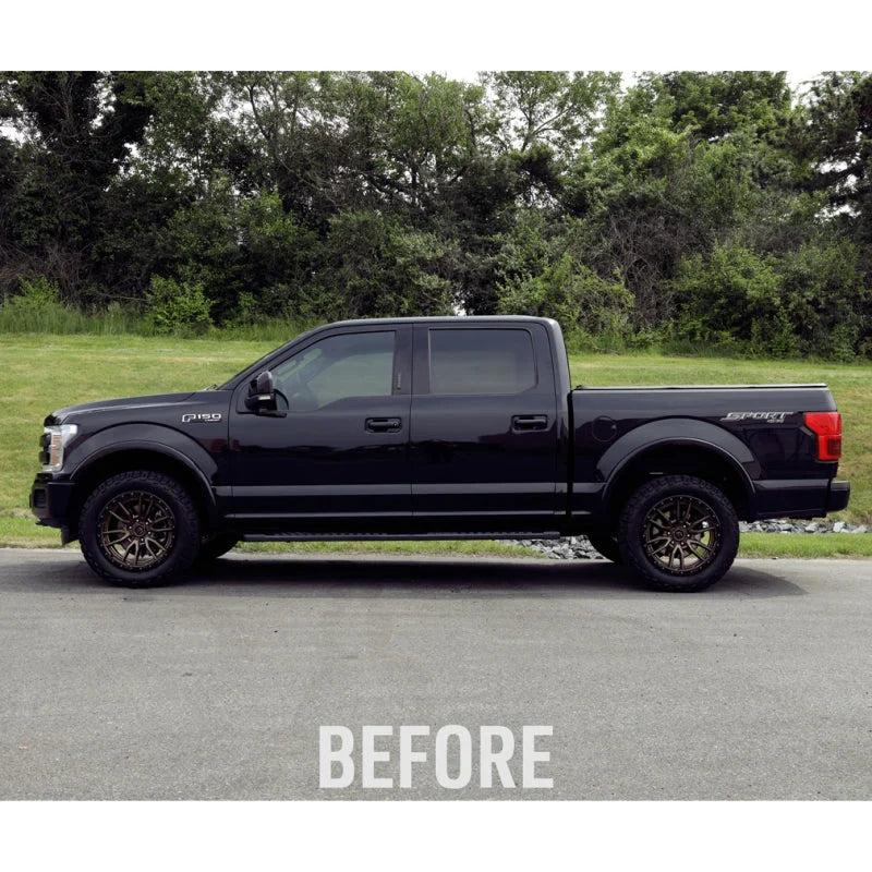 Borne Off-Road 2004+ Ford F-150 Leveling Kit - Front 2in - Installation View