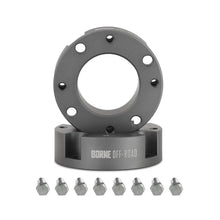 Load image into Gallery viewer, Borne Off-Road 2007+ Toyota Tundra Leveling Kit - Front 2.5in - Back View
