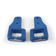 Load image into Gallery viewer, Borne Off-Road 2017+ Ford Raptor / 2009+ Ford F150 Borne Off-Road Billet Tow Hooks - Blue - Main Product View