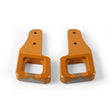Load image into Gallery viewer, Borne Off-Road 2017+ Ford Raptor / 2009+ Ford F150 Borne Off-Road Billet Tow Hooks - Gold - Side View