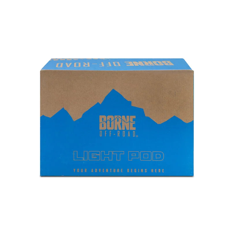 Borne Off-Road 21+ Bronco Light Pods 2pc Ditch 3x3 Spot - Main Product View