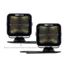 Load image into Gallery viewer, Borne Off-Road 21+ Bronco Light Pods 2pc Ditch 3x3 Spot Upfit - Side View