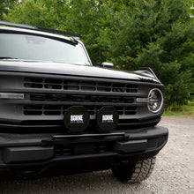 Load image into Gallery viewer, Borne Off-Road 7in Round Light Cover Black - Installation View
