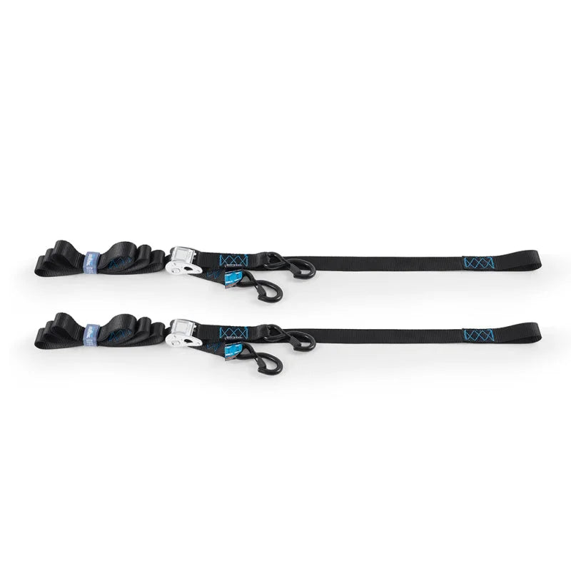 Borne Off-Road Cam Buckle Tie-Down Kit (2-Pack) Black - Main Product View