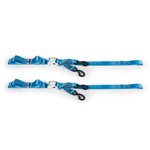 Load image into Gallery viewer, Borne Off-Road Cam Buckle Tie-Down Kit (2-Pack) Blue - Main Product View