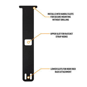 Borne Off-Road Hard Case Mount Set - 116QT - Main Product View