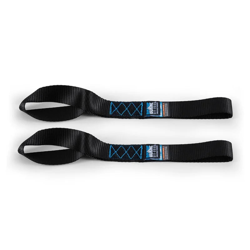Borne Off-Road Heavy-Duty Ratchet Tie-Down Kit (2-Pack) - Black - Main Product View