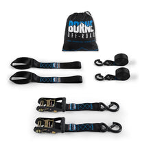 Load image into Gallery viewer, Borne Off-Road Heavy-Duty Ratchet Tie-Down Kit (2-Pack) - Black - Additional View 5