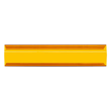 Load image into Gallery viewer, Borne Off-Road Light Bar Cover Single Row 10in Amber - Side View
