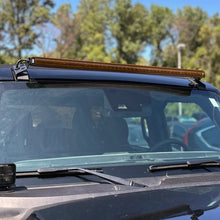 Load image into Gallery viewer, Borne Off-Road Light Bar Cover Single Row 20in Amber - Detail View