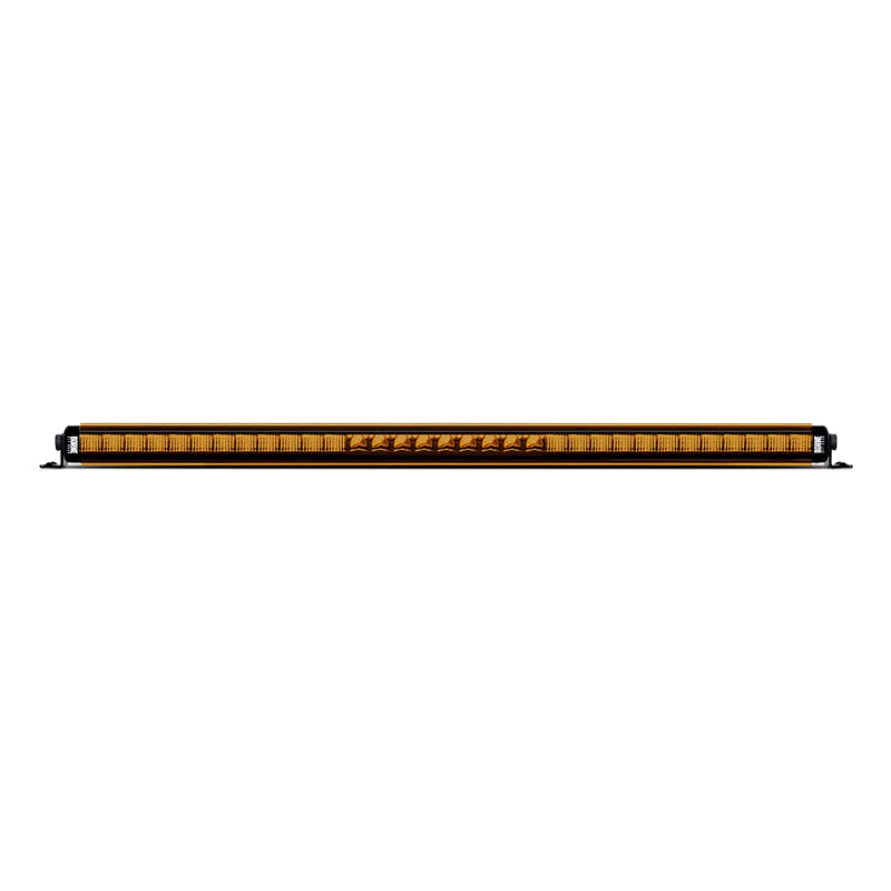 Borne Off-Road Light Bar Cover Single Row 30in Amber - Main Product View