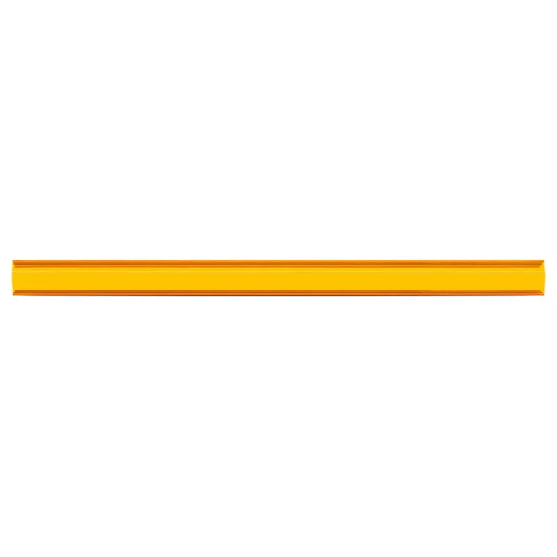 Borne Off-Road Light Bar Cover Single Row 40in Amber - Main Product View
