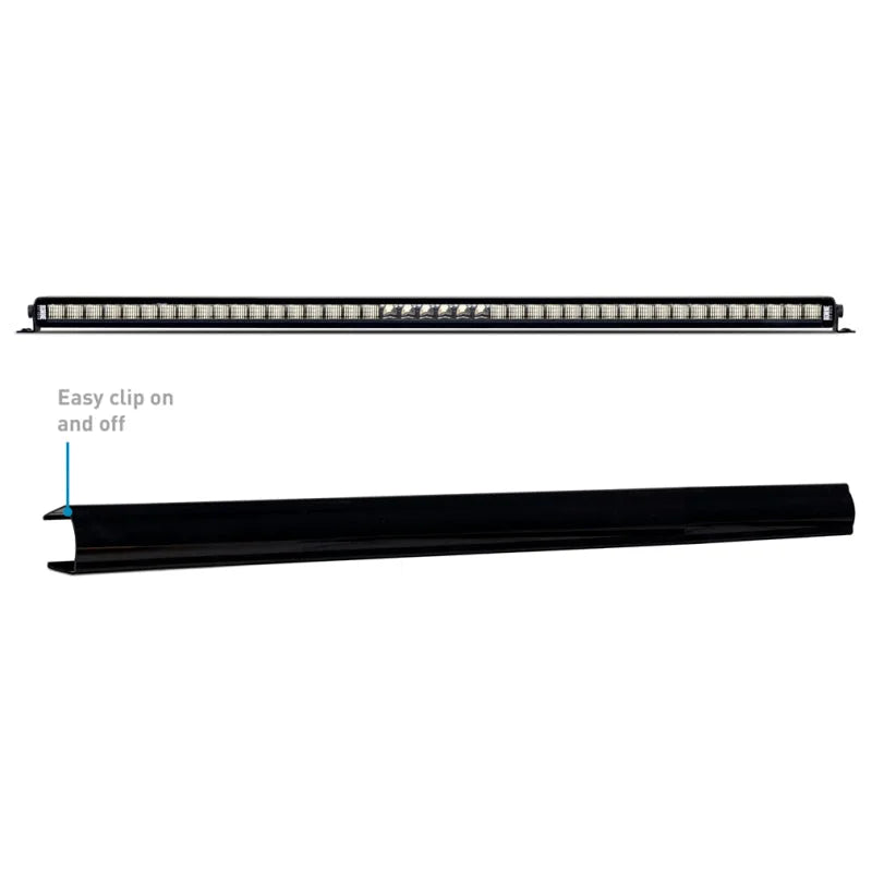 Borne Off-Road Light Bar Cover Single Row 40in Black - Main Product View
