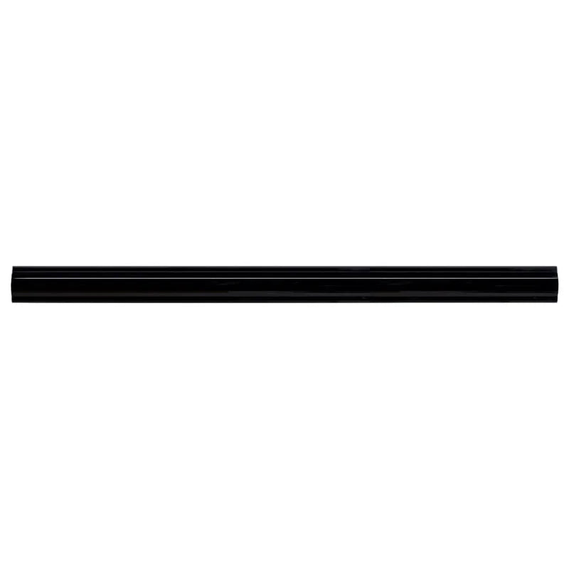 Borne Off-Road Light Bar Cover Single Row 40in Black - Side View