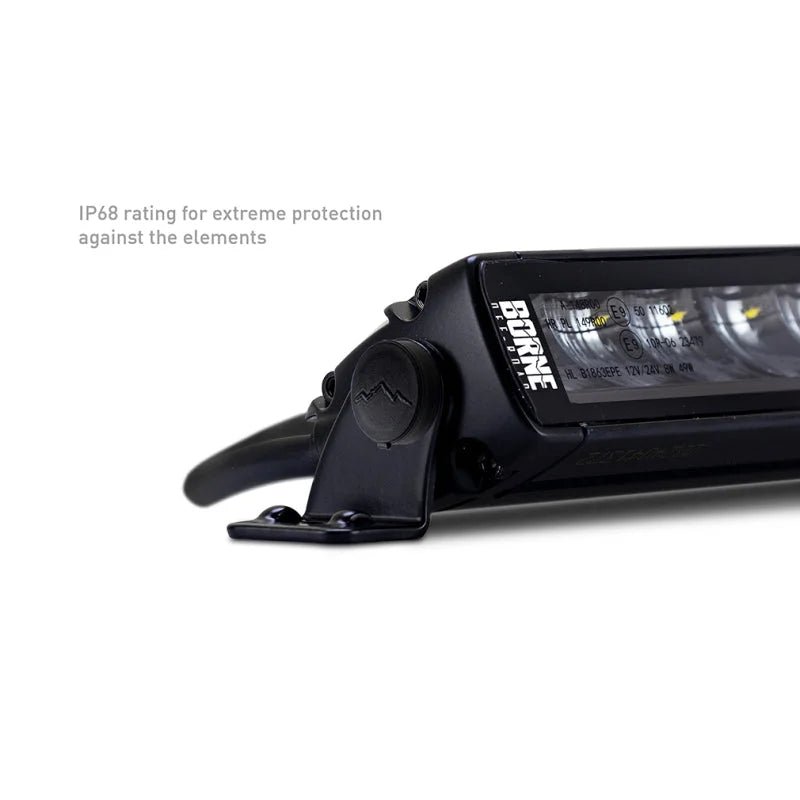 Borne Off-Road Light Bar Single Row Straight 40in - Additional View 9