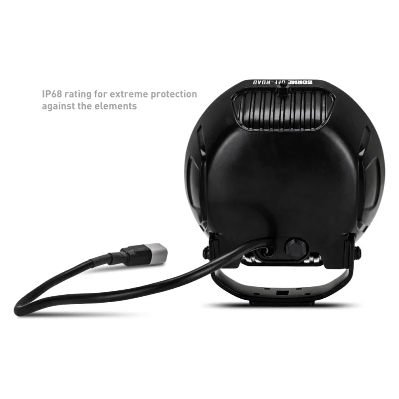 Borne Off-Road Light (Kit of 2) 7in Round - Additional View 7