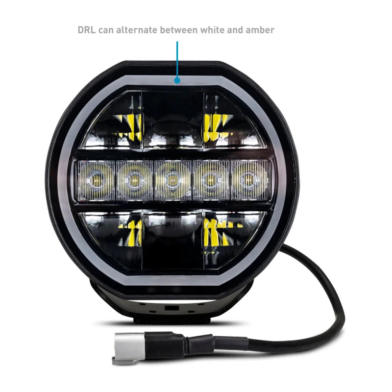 Borne Off-Road Light (Kit of 2) 7in Round - Additional View 10