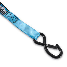 Load image into Gallery viewer, Borne Off-Road Medium-Duty Ratchet Tie-Down Kit (4-Pack) Blue - Side View