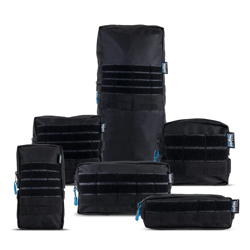 Borne Off-Road Molle Pouch Set - 6-Pack - Additional View 8