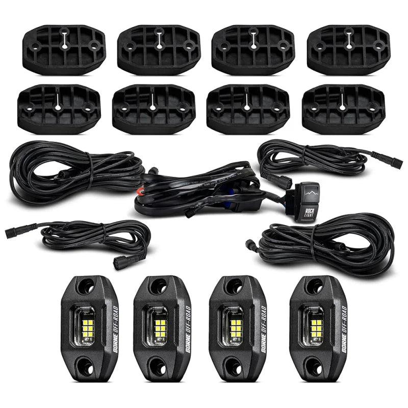 Borne Off-Road Rock Light (Kit of 4) Long Harness - Additional View 9
