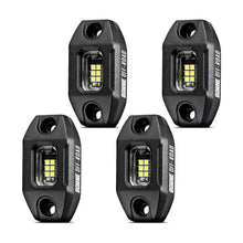 Load image into Gallery viewer, Borne Off-Road Rock Light (Kit of 4) Short Harness - Main Product View
