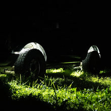 Load image into Gallery viewer, Borne Off-Road Rock Light (Kit of 4) Short Harness - Side View