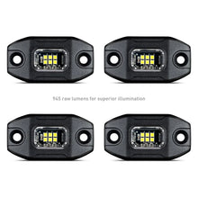 Load image into Gallery viewer, Borne Off-Road Rock Light (Kit of 4) Short Harness - Additional View 9