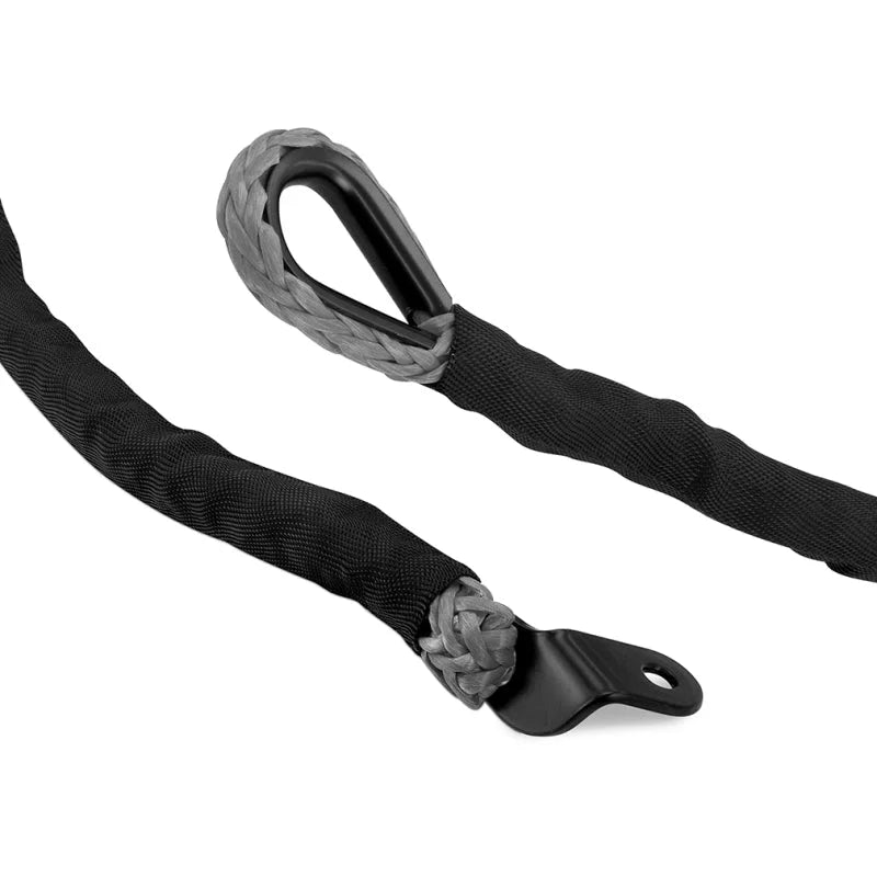 Borne Off-Road Synthetic Rope - 3/8in x 85ft - Grey - Main Product View