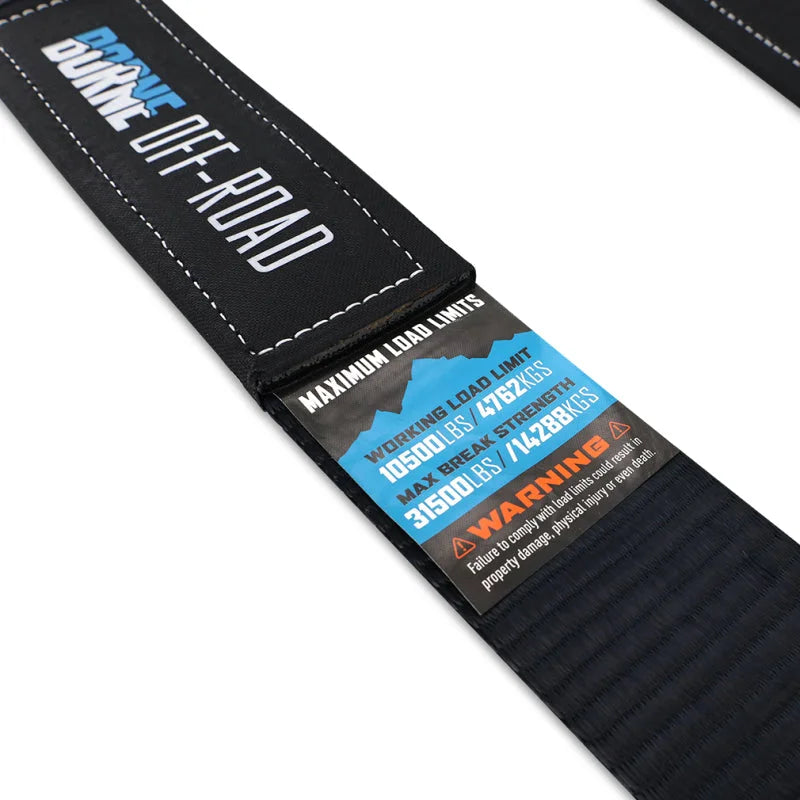 Borne Off-Road Tow Strap 3x20 - Installation View