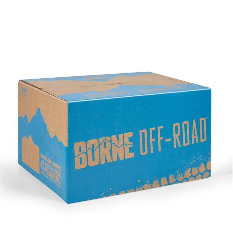 Borne Off-Road Vehicle Ratchet Tie-Down Kit (4 pack) Black - Side View