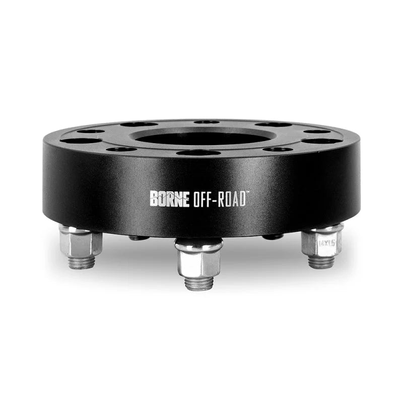 Borne Off-Road Wheel Spacers - 5x127 - 71.6 - 45mm - M14 - Black - Main Product View