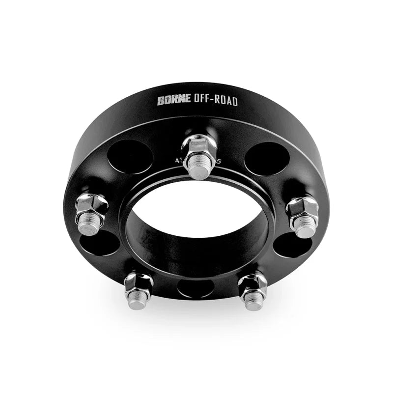Borne Off-Road Wheel Spacers 5x150 110.1 25 M14 Black - Main Product View