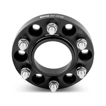 Load image into Gallery viewer, Borne Off-Road Wheel Spacers 5x150 110.1 38.1 M14 Black - Back View
