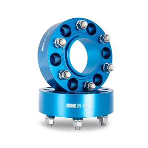 Borne Off-Road Wheel Spacers 5x150 110.1 50 M14 Blue - Main Product View