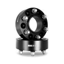 Load image into Gallery viewer, Borne Off-Road Wheel Spacers - 6x135 - 87.1 - 50 - M14 - Black - Back View
