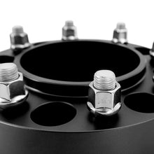 Load image into Gallery viewer, Borne Off-Road Wheel Spacers - 6x139.7 - 93.1 - 35mm - M12 - Black - Side View