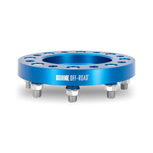 Load image into Gallery viewer, Borne Off-Road Wheel Spacers 8X165.1 121.3 25 M14 Blu - Additional View 5