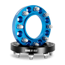 Load image into Gallery viewer, Borne Off-Road Wheel Spacers 8X165.1 121.3 45 M14 Blk - Main Product View