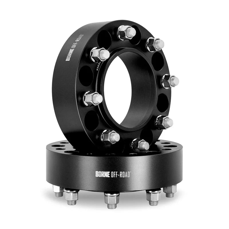 Borne Off-Road Wheel Spacers 8x165.1 116.7 50 M14 Black - Installation View