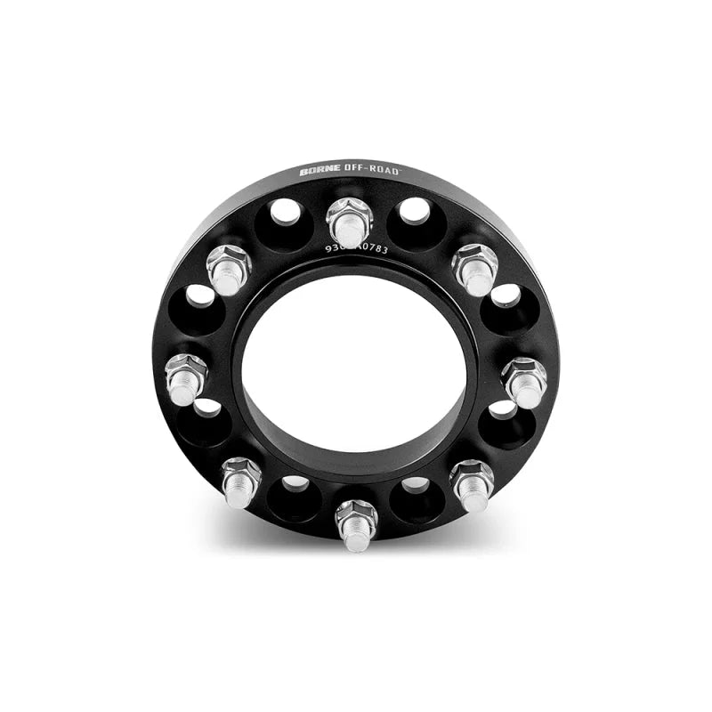 Borne Off-Road Wheel Spacers 8x180 124.1 45 M14 Black - Main Product View