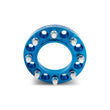 Load image into Gallery viewer, Borne Off-Road Wheel Spacers 8x180 124.1 45 M14 Blue - Side View
