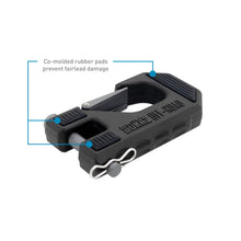 Load image into Gallery viewer, Borne Off-Road Winch Hook - 3/8in Rope - Hand Strap - Blue - Additional View 6