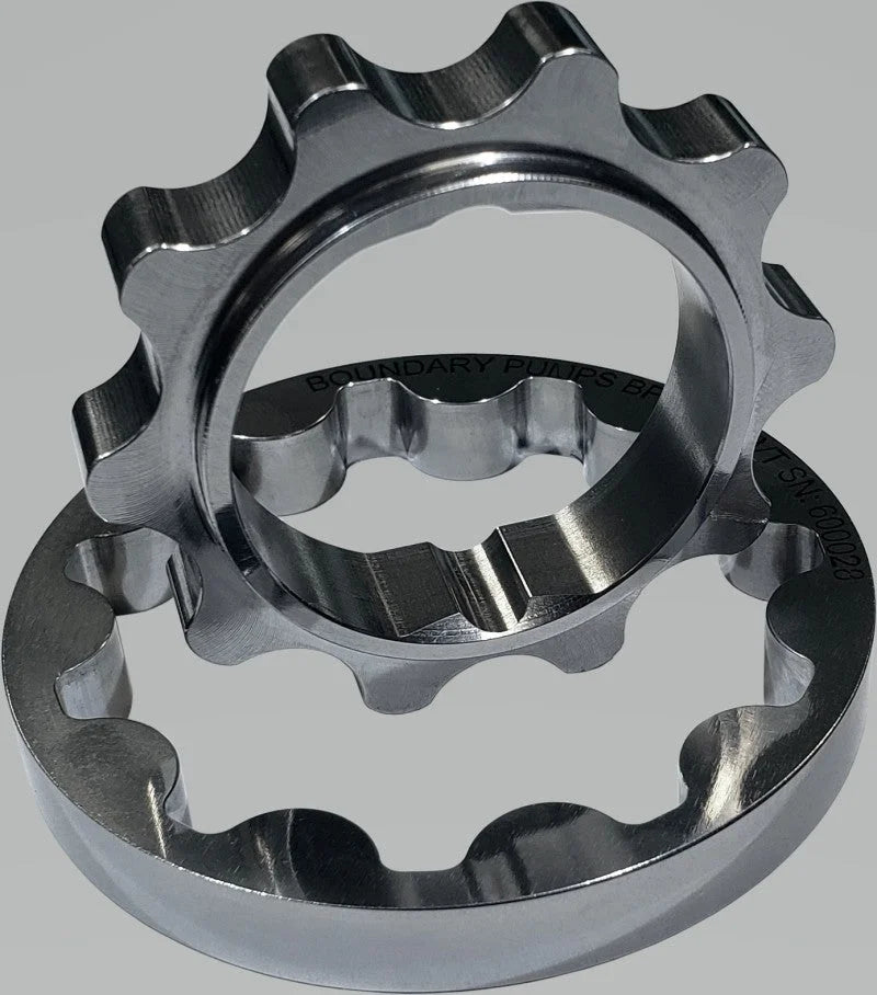 Boundary 01-05 Ford/Mazda BP VVT I4 Billet Oil Pump Gear - Side View