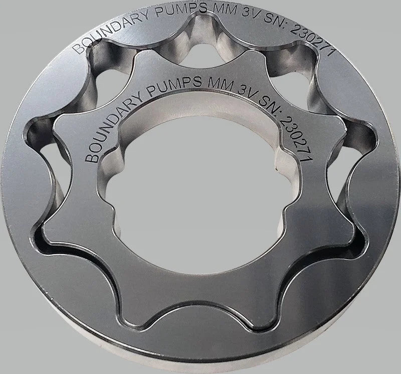 Boundary 05-14 Ford Modular Motor/Shelby GT500 3V 4.6L/5.4L V8 Billet Oil Pump Gear - Side View